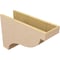Ekena Millwork 8"W x 24"D x 16"H Classic Garner Rough Cedar Woodgrain TimberThane Corbel, Primed Tan CORUR08X24X16GARRCPR - alternate 5